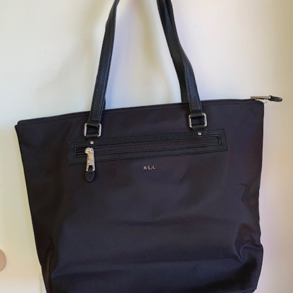Ralph Lauren Classic Black Tote Bag